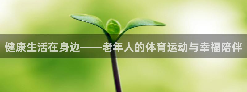 哈哈体育：健康生活在身边——老年人的体育运动与幸福陪伴